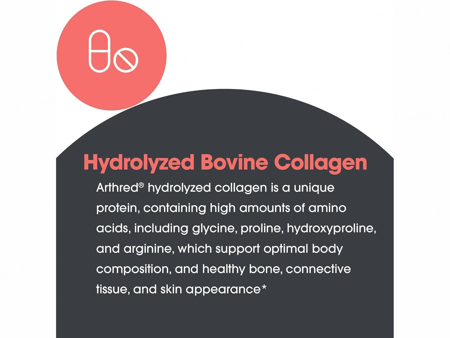 Allergy Research Group Arthred Collagen Formula Dietary Supplement Powder