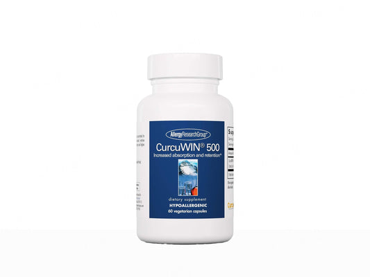 Allergy Research Group Curcuwin 500 Dietary Supplement Vegetarian Capsule