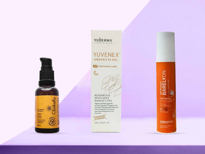 Anti-Ageing Kit: Clinikally, Dermatica and Yuderma