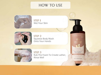 Areoveda Hydrating Body Foam Wash