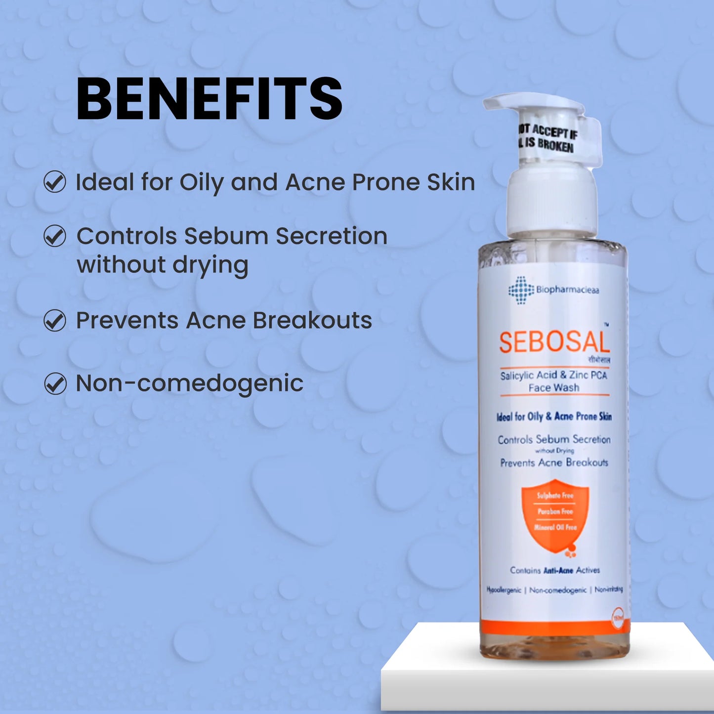 Sebosal Face Wash | Soothing, Moisturization, Antioxidant Properties