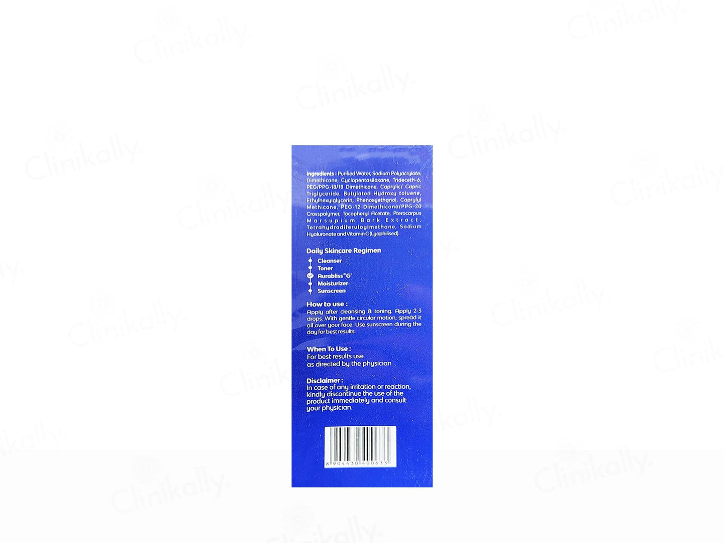 Aurabliss G+ Radiance Boosting Face Serum