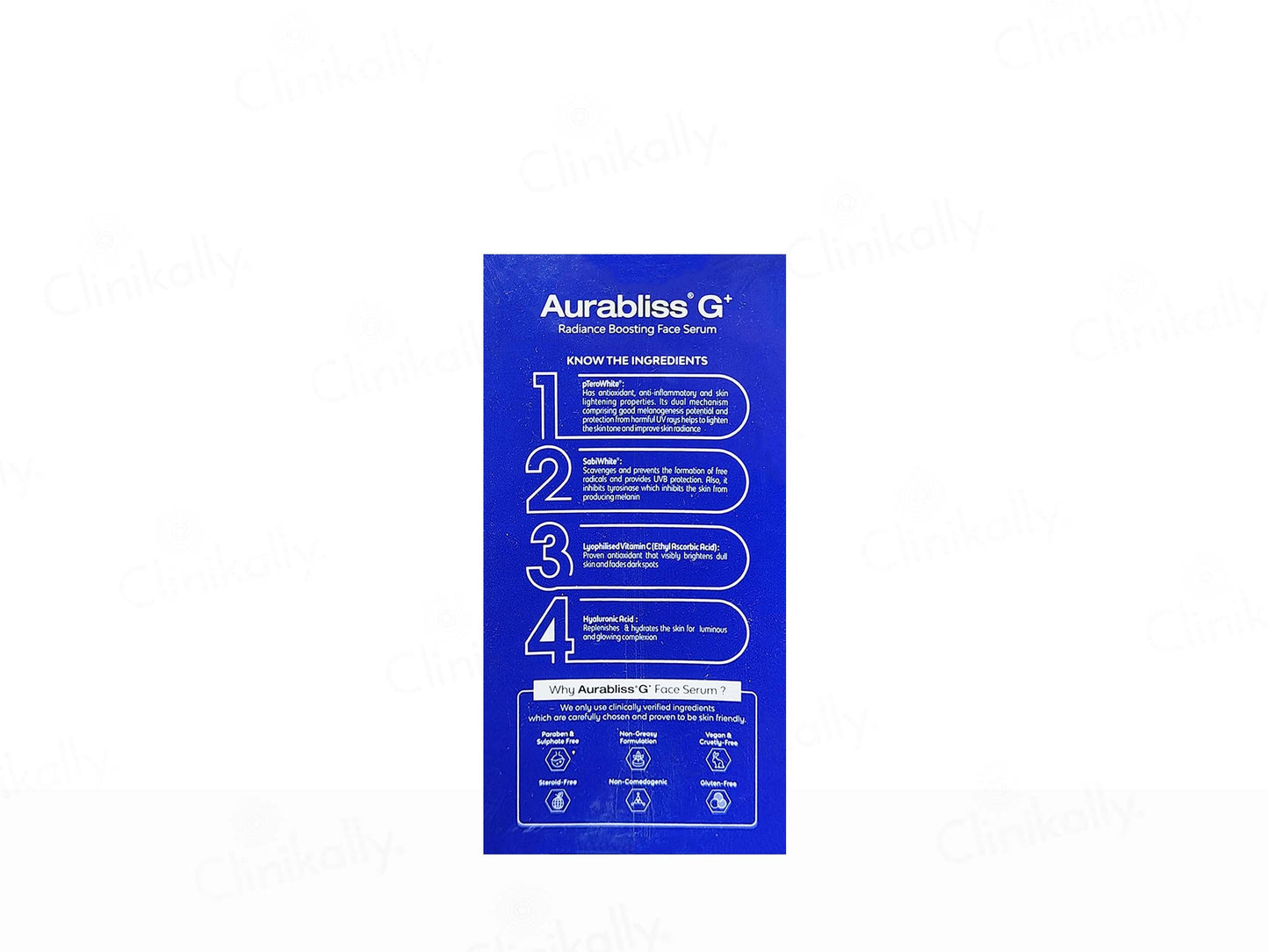 Aurabliss G+ Radiance Boosting Face Serum