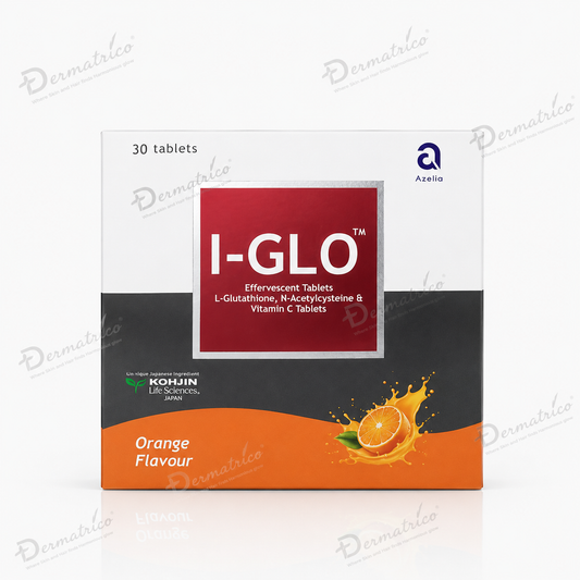 Azelia I-Glo Glutathione Vitamin C Tablet - Orange Flavour