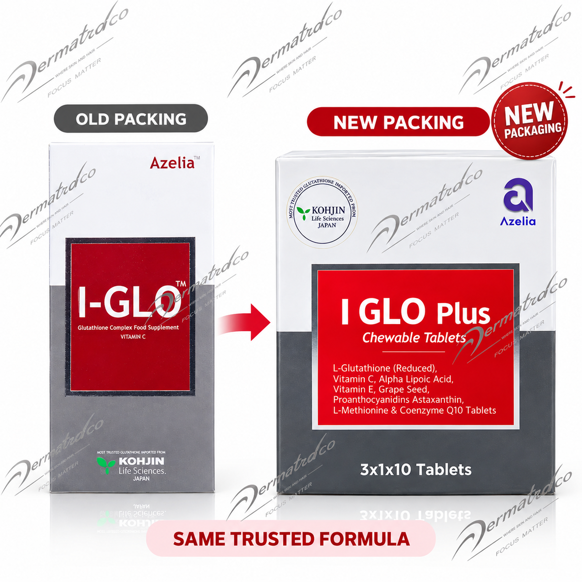 Azelia I-Glo Plus Chewable Tablet