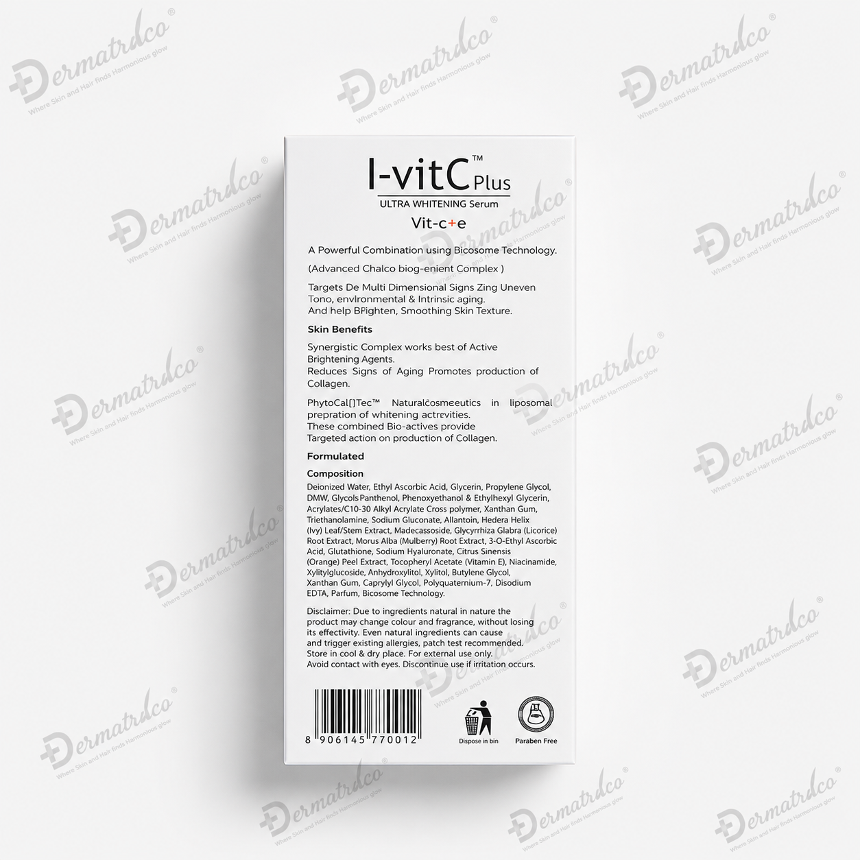 Azelia I-Vit C Plus Ultra Whitening Serum (Vitamin - C+E)