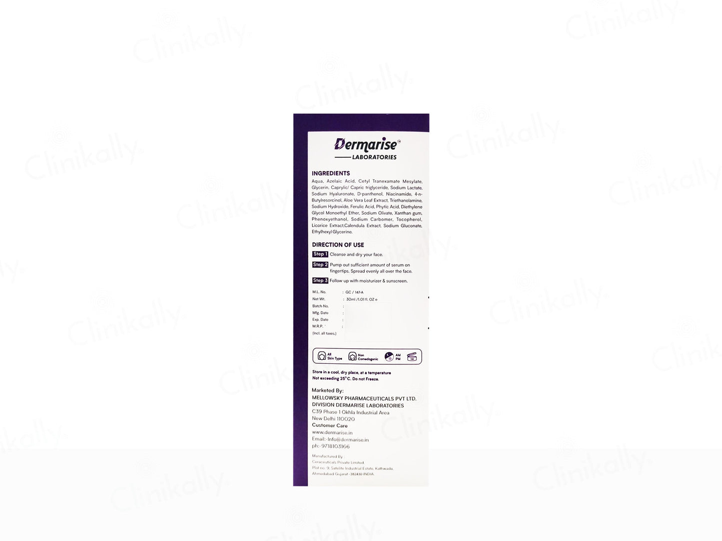 Dermarise Azibright Multi-Action Azelaic Acid Serum