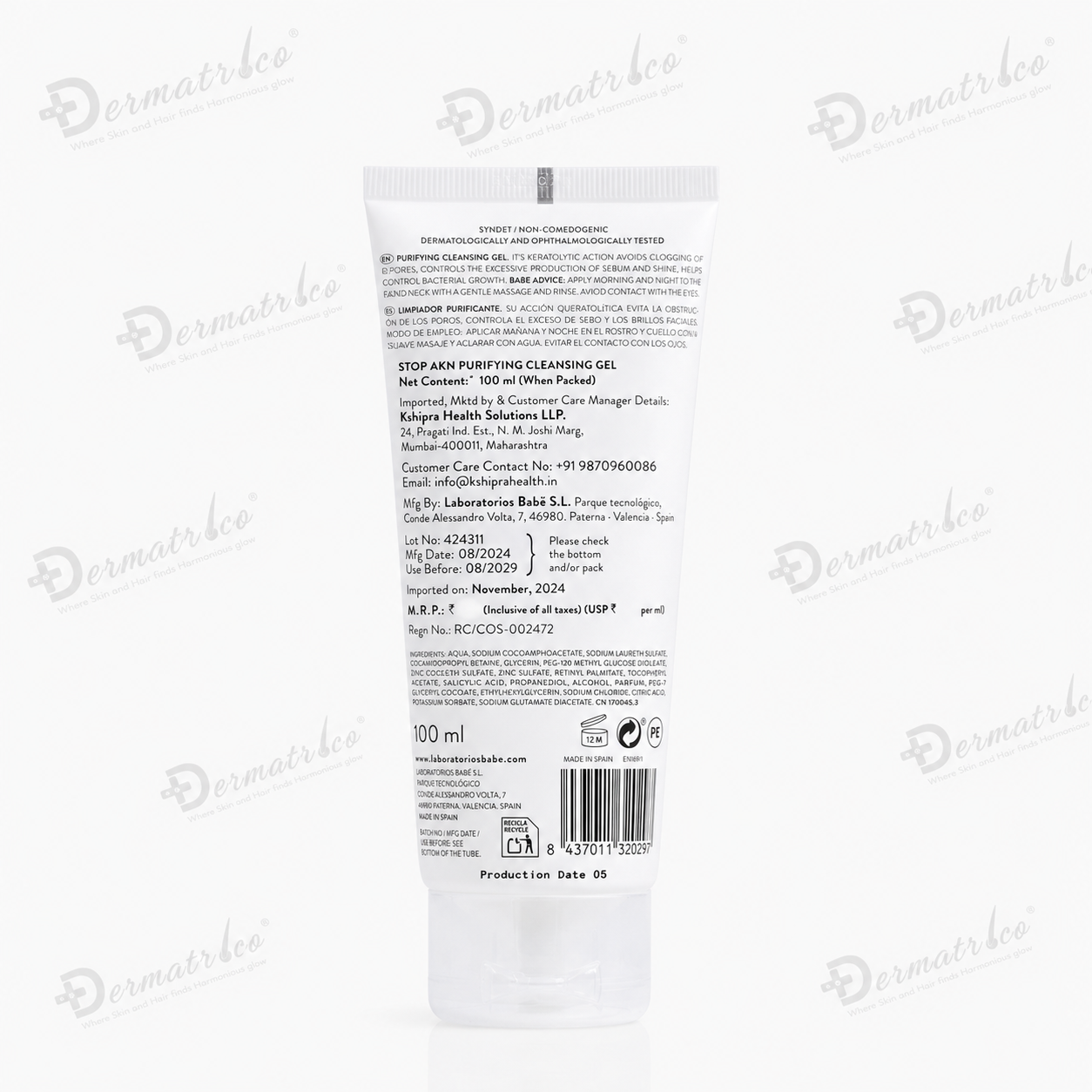 BABE Stop AKN Purifying Cleansing Gel