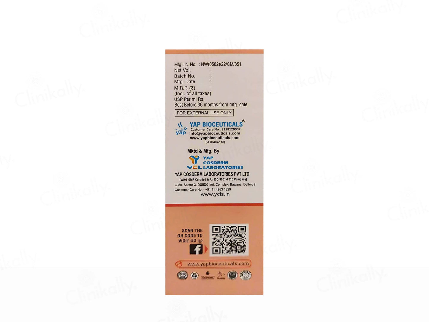 BB Yap All In One Skin Corrector Cream SPF 35 PA+++