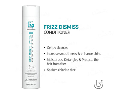 Beauty Garage K9 Frizz Dismiss Shampoo + Conditioner Combo