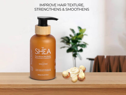 Beauty Garage Pure African Shea Butter Retention Treatment Shampoo