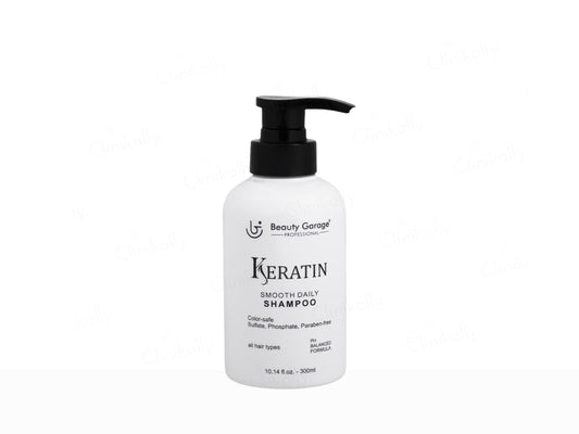 Beauty Garage Keratin Smooth Daily Shampoo + Conditioner Combo