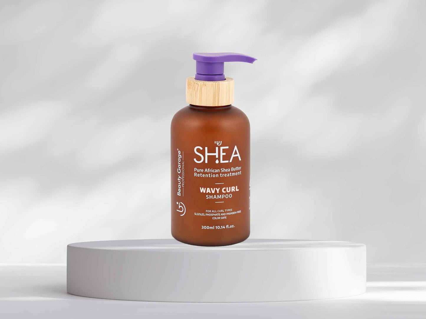 Beauty Garage Pure African Shea Butter Retention Treatment Wavy Curl Shampoo