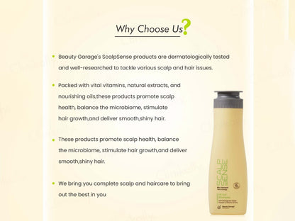 Beauty Garage Scalp Sense Oil Out Shampoo