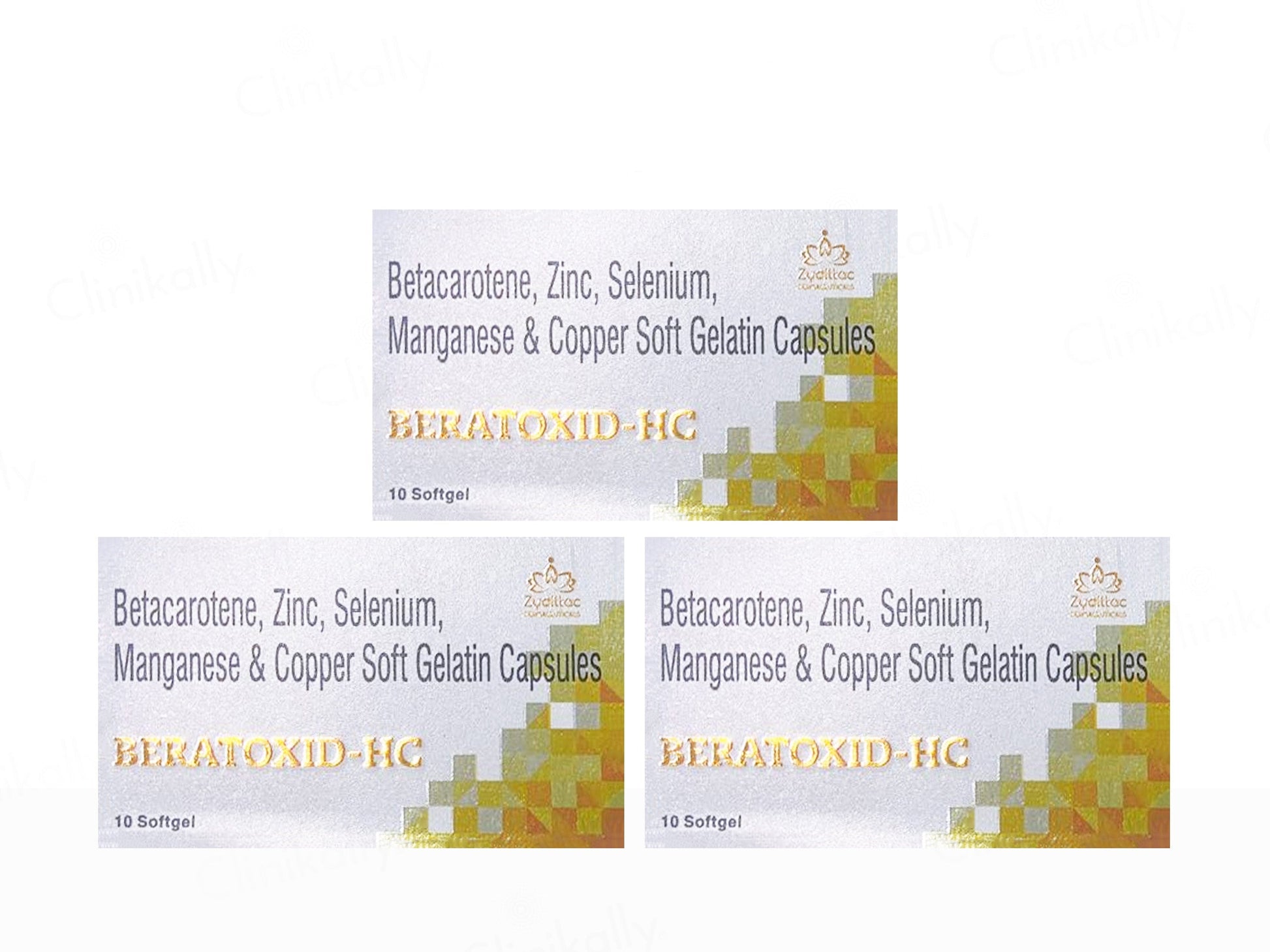 Beratoxid-HC Soft Gelatin Capsule || Antioxidant For Cellular Health 