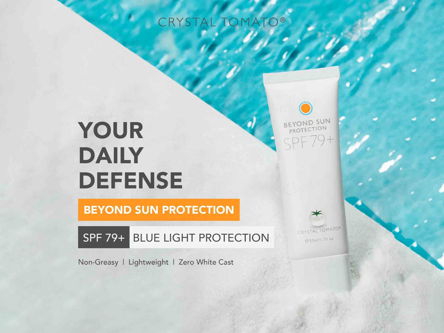 Crystal Tomato Beyond Sun Protection SPF 79+ PA++++