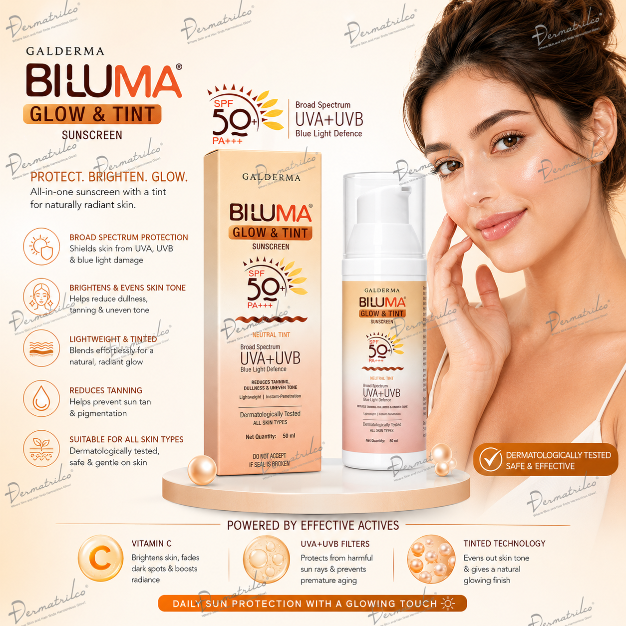 Biluma Glow & Neutral Tint Sunscreen