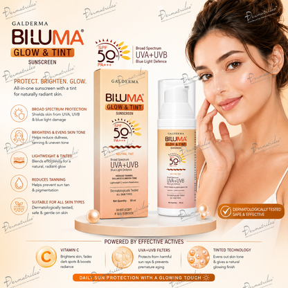 Biluma Glow & Neutral Tint Sunscreen