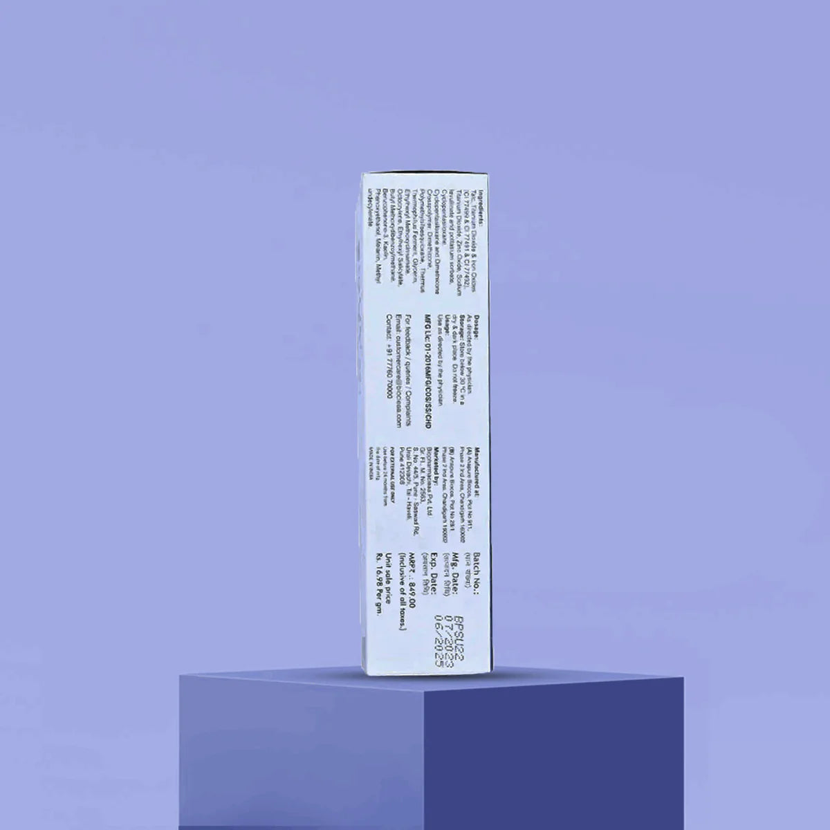 Bio UV 50+ (Tinted & Matte) | High Sun Protection