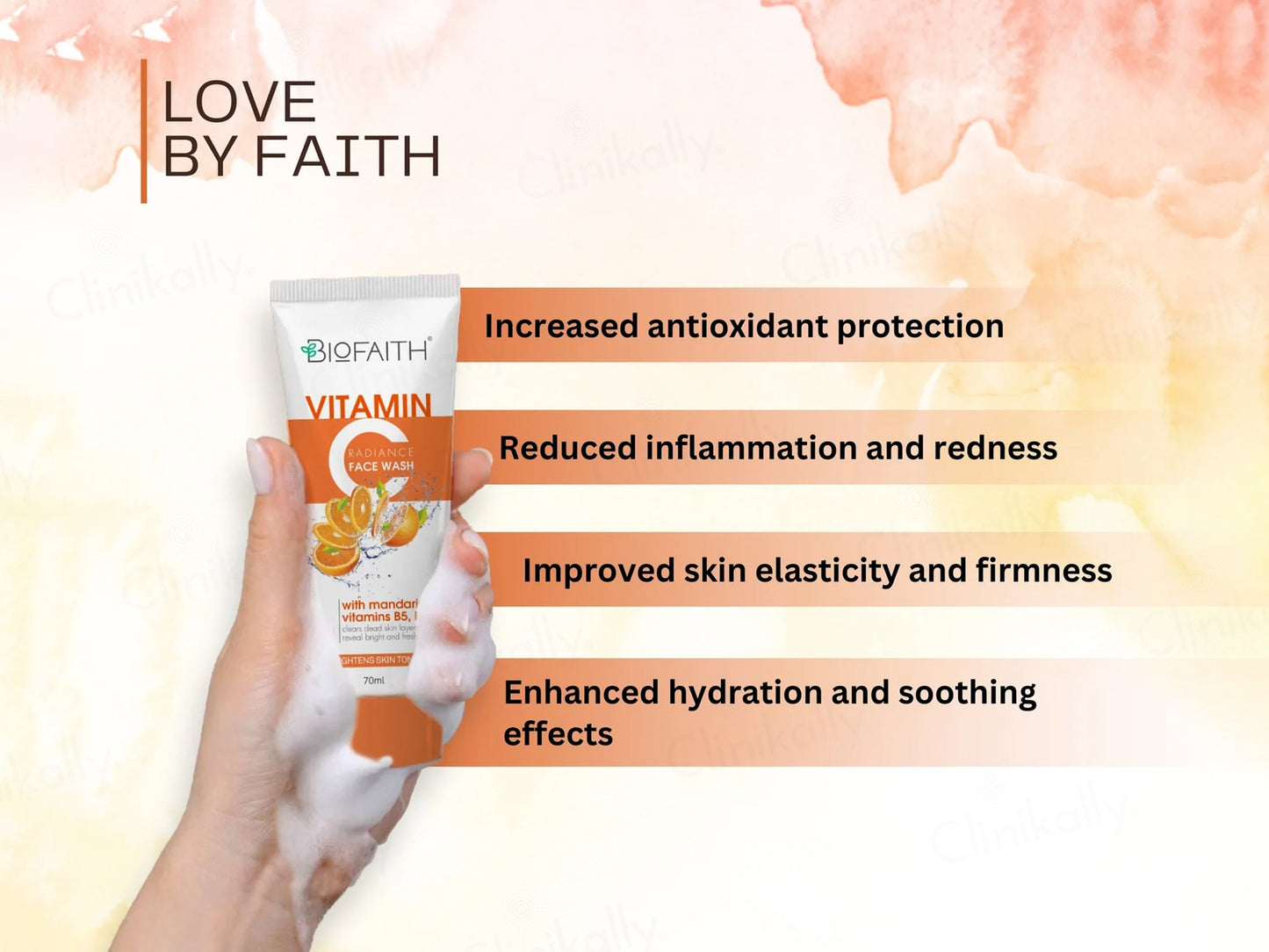 Biofaith Vitamin C Radiance Face Wash