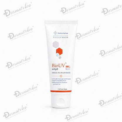 BioUV Sunscreen Gel SPF 50+ PA++++(Peach+Tinted +Matte) 
