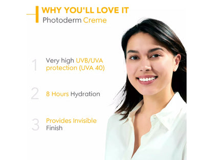 Bioderma Photoderm Creme SPF 50+ PA++++ (Invisible)