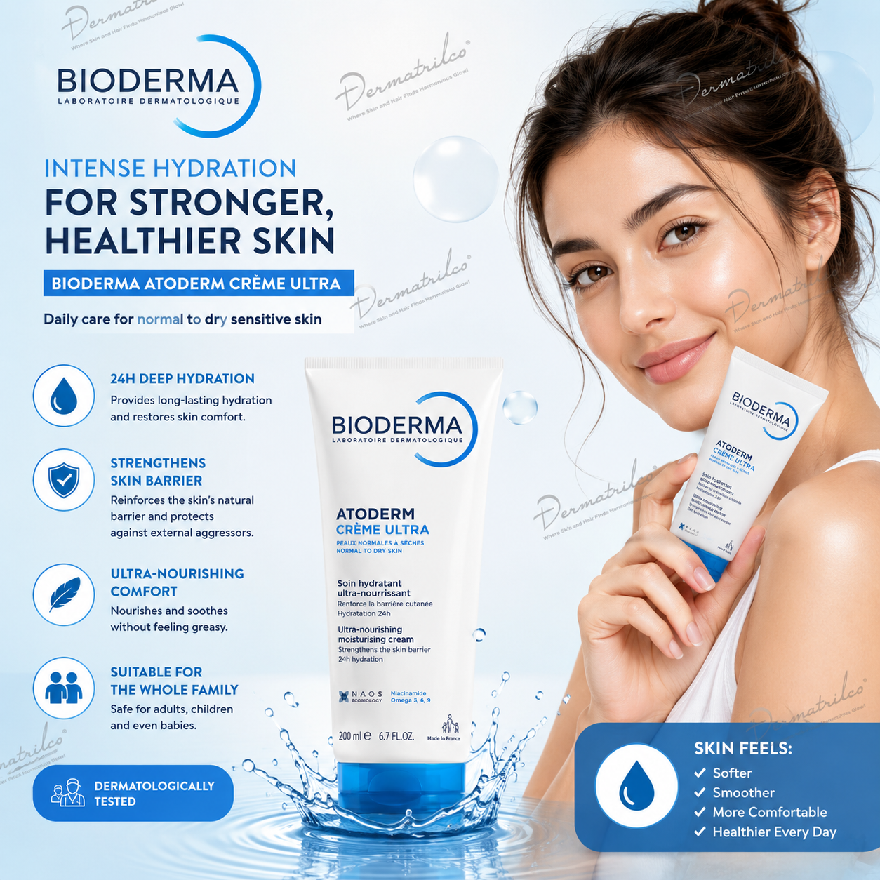 Bioderma Atoderm Crème Ultra-Nourishing Moisturizer