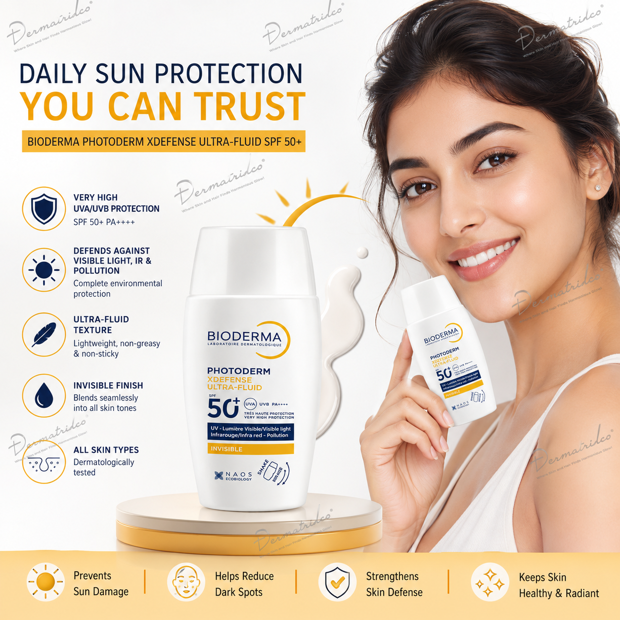Bioderma Photoderm X Defense Ultra Fluid SPF50+ Sunscreen
