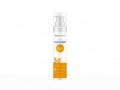 Biofaith Sunsheer Sunscreen Lotion SPF 50 PA+++