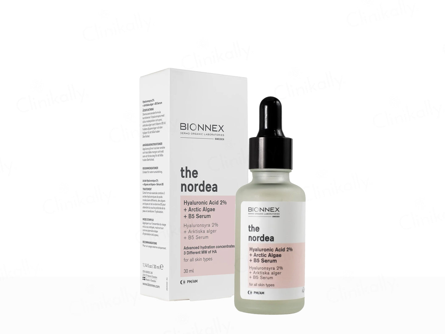 Bionnex The Nordea 2% Hyaluronic Acid Face Serum With Arctic Algae & Vitamin B5