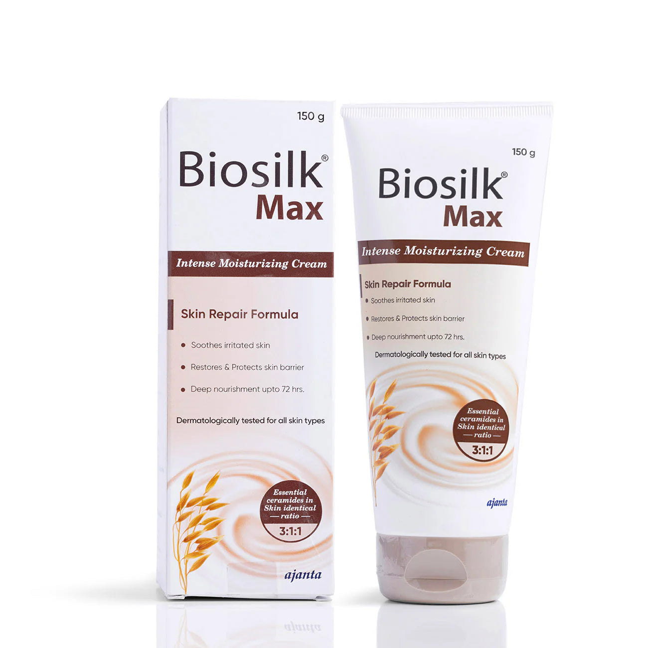 Biosilk Max Intense Moisturizing Cream 150gm
