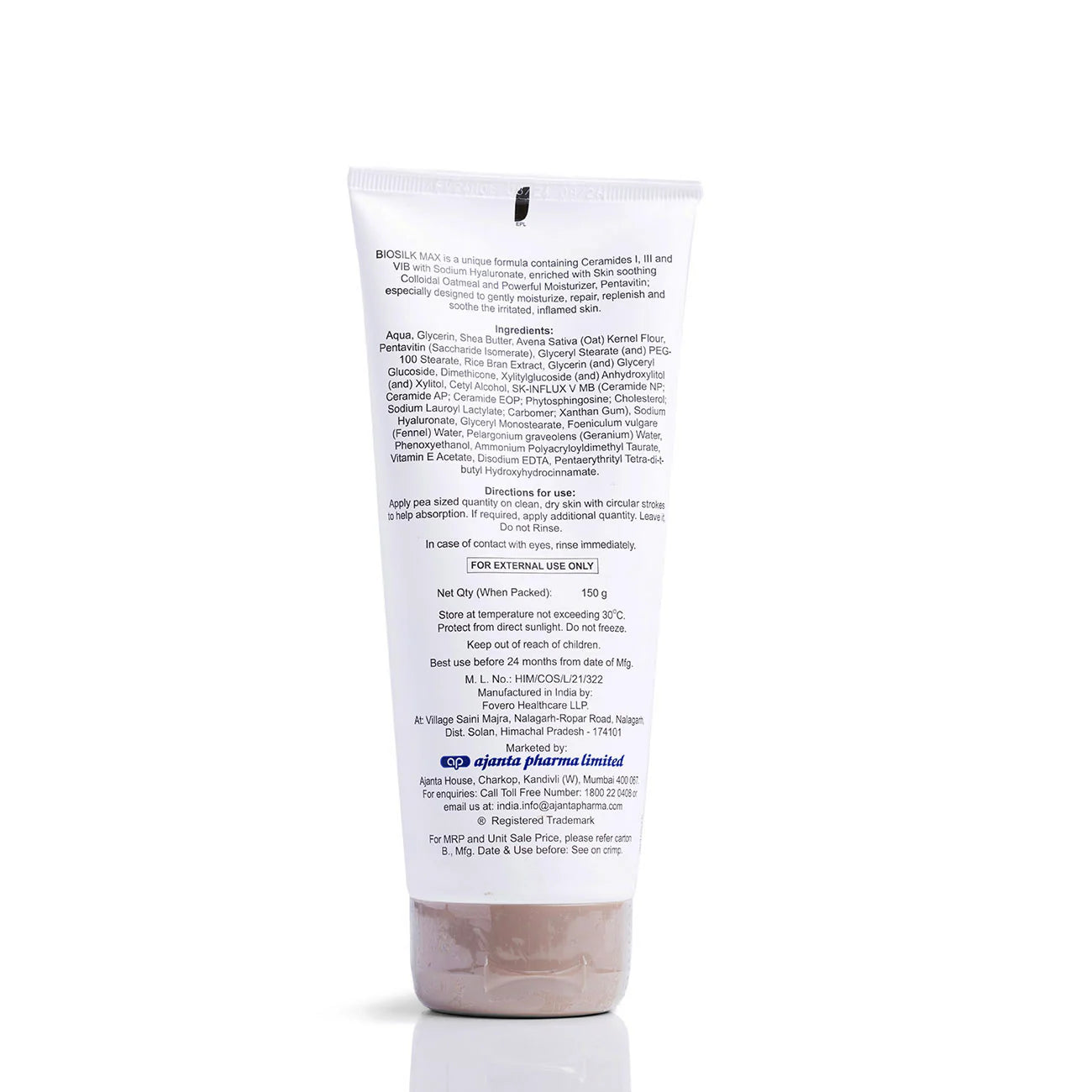 Biosilk Max Intense Moisturizing Cream 150gm