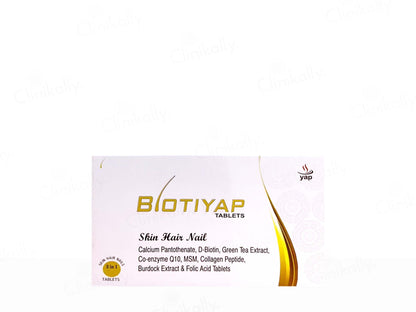 Biotiyap Tablet For Skin, Hair And Nail
