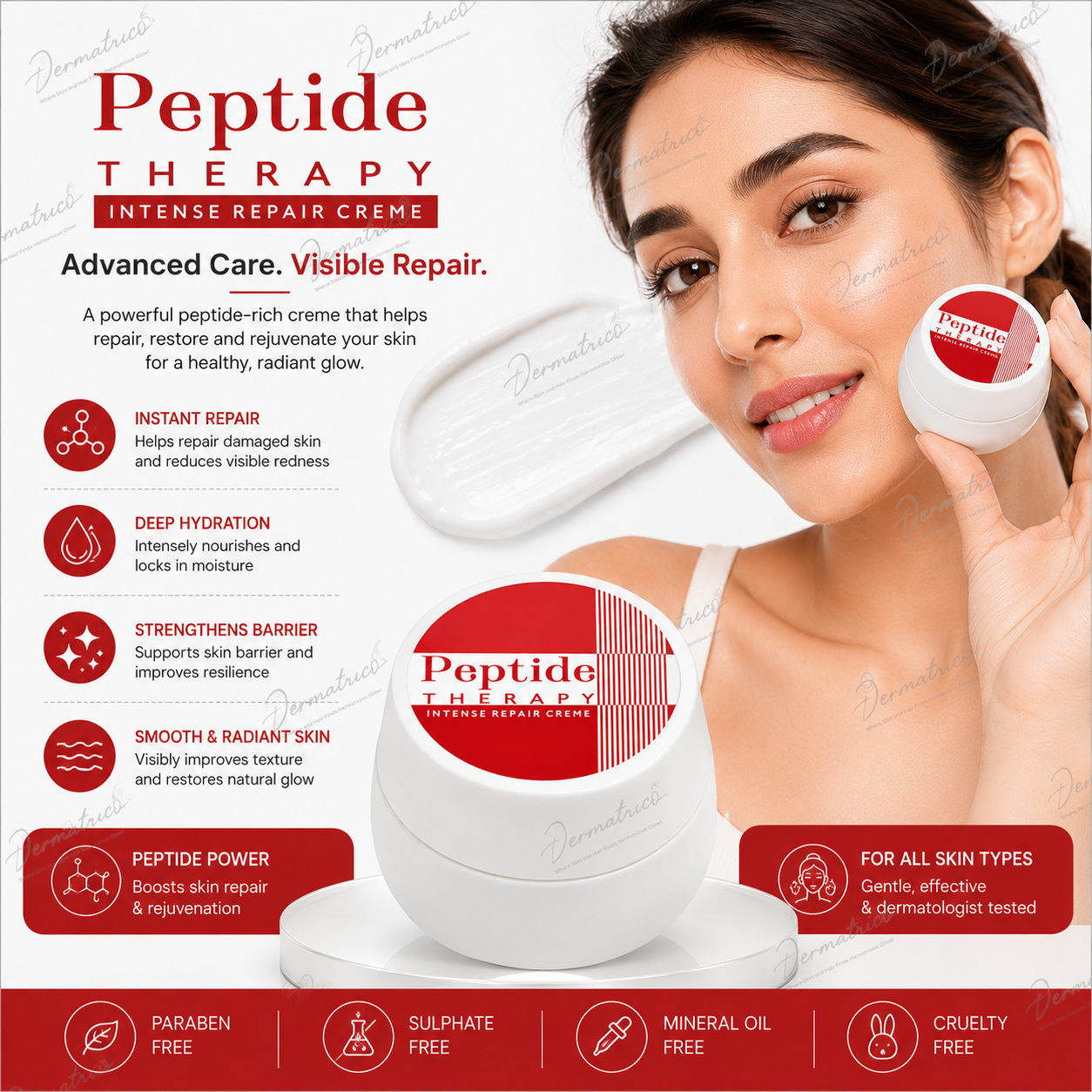 CHOSEN Peptide Therapy Intense Repair Creme