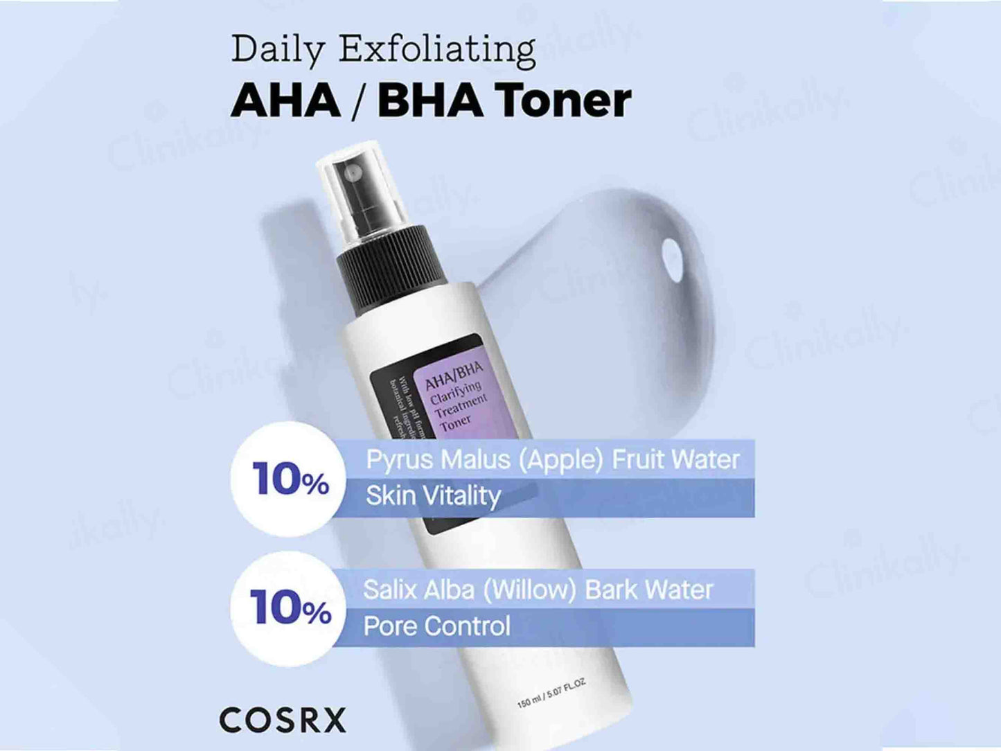 COSRX AHA/BHA Clarifying Treatment Toner