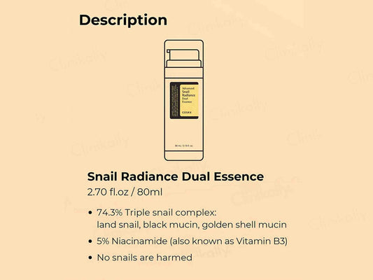 COSRX Advanced Snail Radiance Dual Essence