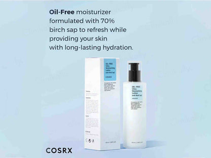 COSRX Oil-Free Ultra Moisturizing Lotion (with Birch Sap)