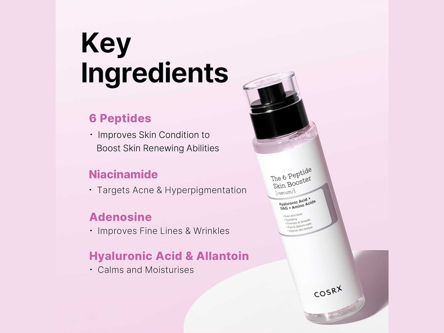 COSRX The 6 Peptide Skin Booster Serum