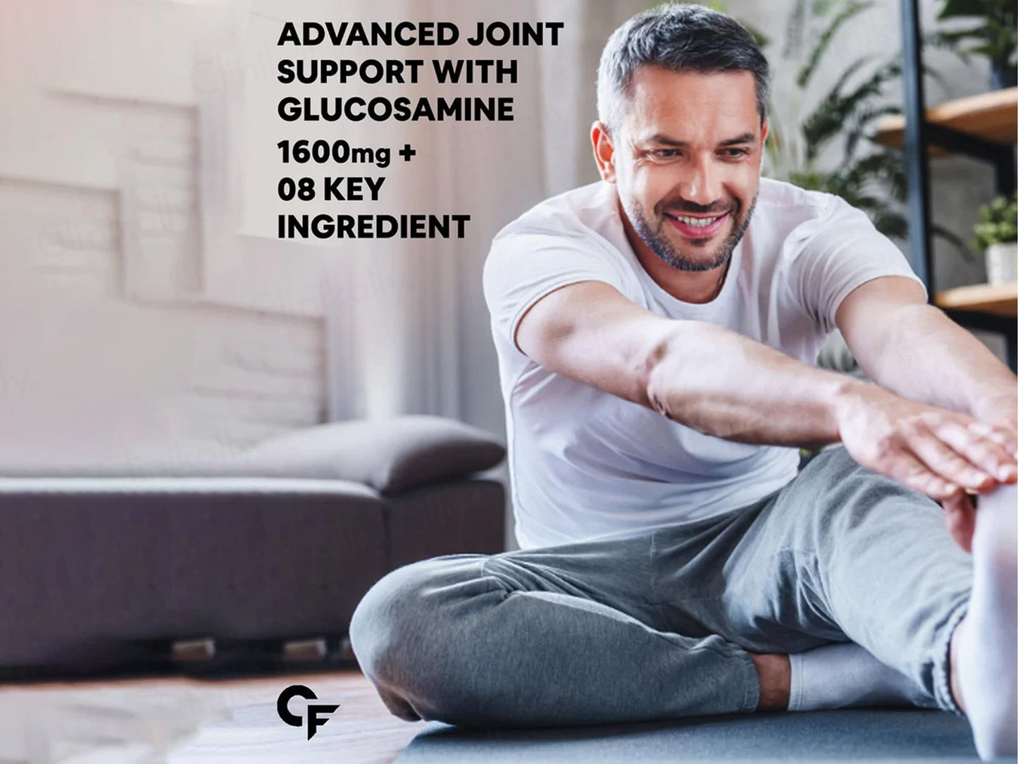 Carbamide Forte 9 In 1 Joint Support With 1600mg Glucosamine Nutraceutical Tablet