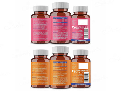 Carbamide Forte L-Glutathione + Vitamin C 1000mg Tablet Combo Pack