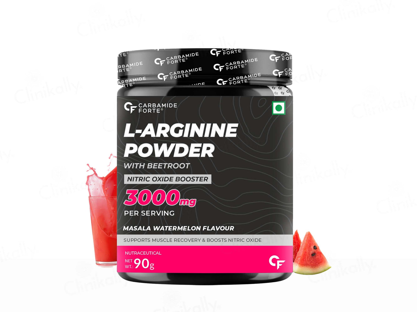 Carbamide Forte L Arginine 3000mg Powder - Masala Watermelon Flavour