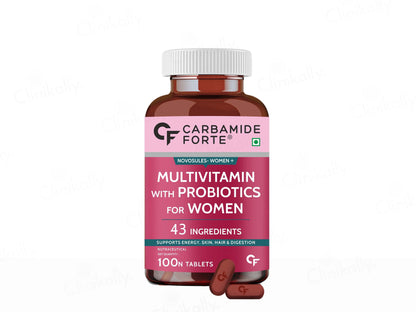 Carbamide Forte Multivitamin With Probiotics Tablet For Women