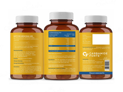 Carbamide Forte Triple Strength Fish Oil 1400mg + Omega 3 Capsule