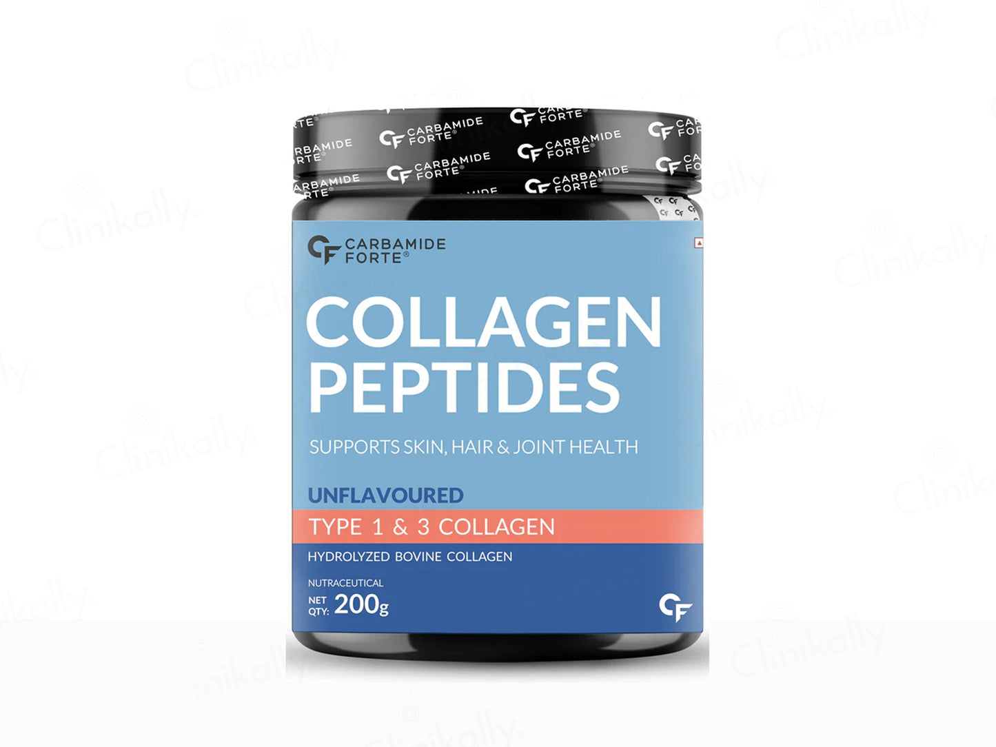 Carbamide Forte Type 1 & 3 Hydrolyzed Bovine Collagen Peptides Powder - Unflavoured