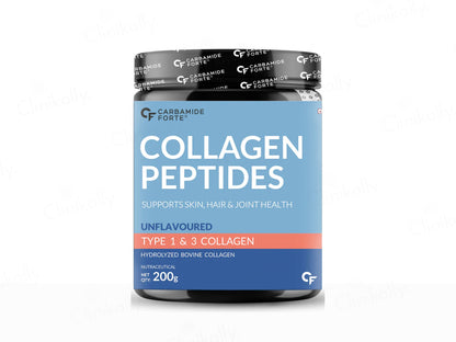 Carbamide Forte Type 1 & 3 Hydrolyzed Bovine Collagen Peptides Powder - Unflavoured
