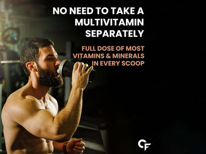 Carbamide Forte Vegan Protein Plus Powder - Belgian Chocolate Flavour