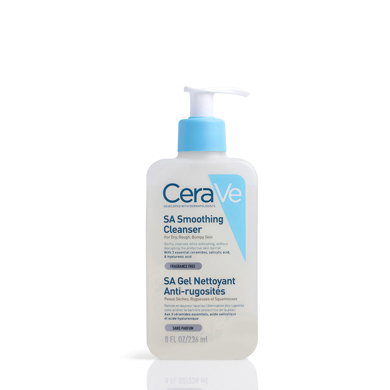 CeraVe SA Smoothing Cleanser For Dry, Rough, Bumpy Skin
