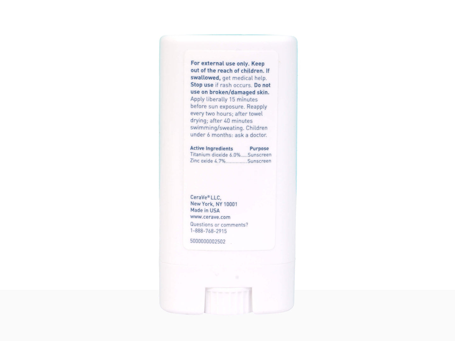 CeraVe Sunscreen Stick SPF 50