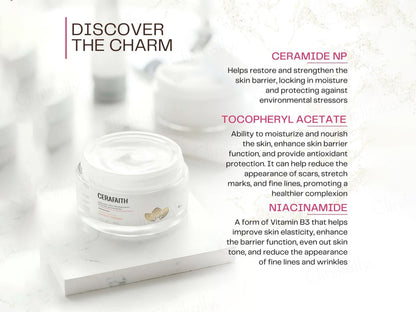 Cerafaith Ceramide & Niacinamide Youthful Night Cream