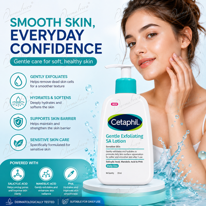 Cetaphil SA Gentle Exfoliating Lotion For Sensitive Skin